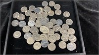 65 Canadian Nickels 1931 - 1977