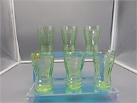 Six Uranium Juice Glasses