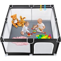 TODALE Baby Playpen for Toddler, Large Baby