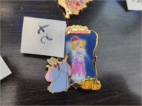 Disney Pin Cinderella Prince and Fairy Hologram