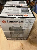 2 New 1500w Comfort Zone Heaters
