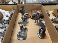 Pewter Statues