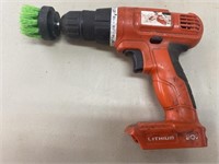 Cordless Drill With Battery-Working