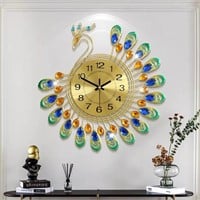 FLEBLE Large Wall Clocks for Living Room Decor