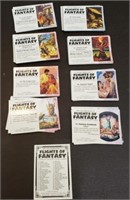 Bag of 1994 Flights of Fantasy Trading Cards
