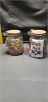Herbs jars label