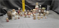 Tiny bottles contents unknown gemstone  labeled