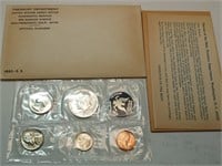 Uncirculated 1965 special mint set with silver