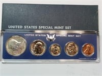 Uncirculated 1966 special mint set with silver