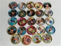(24) Topps Baseball Coins