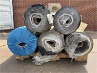 5 Rolls Of Synthetic Rubber