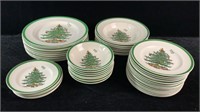 Spode Christmas 48 Plates & Bowls