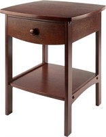 Winsome Wood Accent Table, Walnut