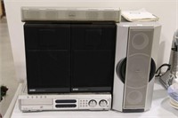PHILIPS DVD PLAYER WITH SPEAKERS