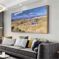 Framed Canvas Wall Art of Van Gogh Oil Paintings