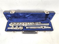 VINTAGE LaFleur Silver Colour Flute w/Case