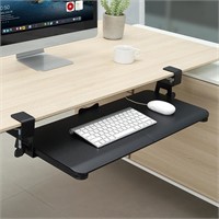 Keyboard Tray Under Desk, Slide Out Computer
