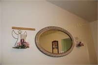 Mirror 35×19.5 & Candle Sconces