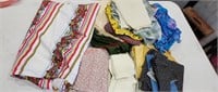 Vintage  fabric material bundle quilting