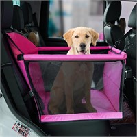 Dog Travel Car Seat Pet Car Booster with Clip-On