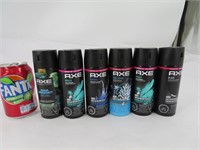 6 déodorants corporels AXE pour homme