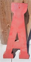 3 Foot Metal Letter (A)