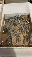 Assortment of wrenches