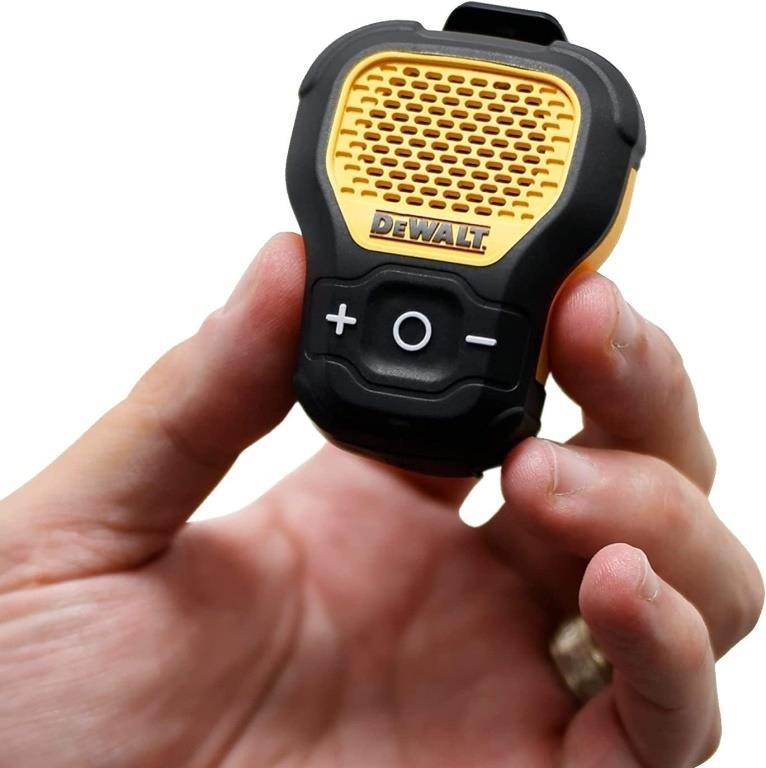 Dewalt Wearable Bluetooth Speaker — Magnetic Clipn