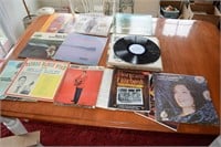COLLECTION OF RECORDS & MUSIC BOOKS