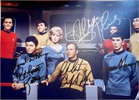 Autograph COA Star Trek Photo