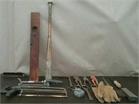 Box-Tools, Hacksaws, Caulk Line, Files, Old Wood