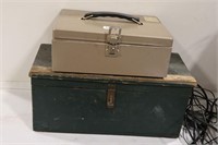 CASH BOX & WOODEN BOX
