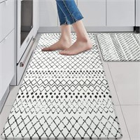 KIMODE Kitchen Mats 2PCS,Cushioned Anti Fatigue