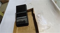 vintage GE portable cassette player