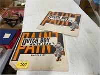 Dutch boy Paints Sign