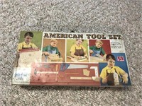 Vintage American Tool Set For Children