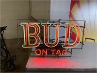Bud On Tap Neon Sign