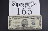 1953 $5 Dollar Silver Certificate