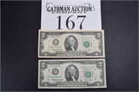 (2) Series 1976 $2 Dollar Notes