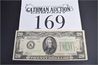 Series 1934 $20 Dollar Note