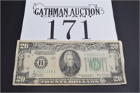 Series 1934C $20 Dollar Note