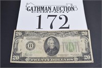 Series 1934 $20 Dollar Note