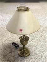 Electric Table Lamp With Shade (21"H)