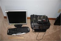 Monitor, Keyboard, Printer, & Speakers