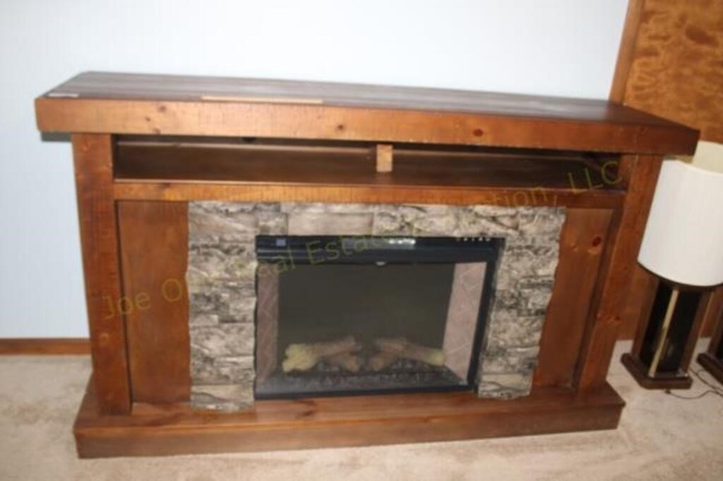 Ashley Signature Electric Fireplace TV Stand w/