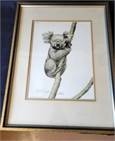 1972 Guy Coheleach Koala Print