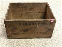 Wooden Crate Numero 589