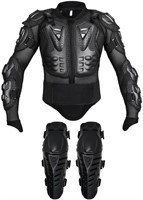 XL- Adult Motorcycle Protective Jacket and Knee