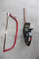 B&D Hedge Trimmer & Bow Saw