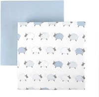 $18  Counting Sheep Fitted Crib Sheets (Set of 2)